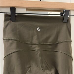 lululemon athletica Olive Green Leggings